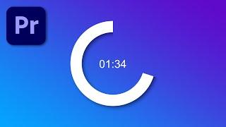 Premiere Pro: Create Animated Countdown Timers Easily!