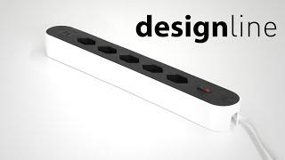 Design Line Steckdosenleiste von MAX HAURI AG