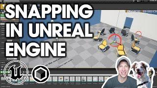 The Ultimate Guide to SNAPPING in Unreal Engine! (Place Objects Quickly and Accurately)
