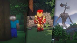 Minecraft Shorts Compilation by PRINCE PLYZ #shorts