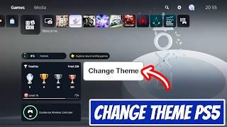 How to Change Theme on PS5 2024 | How to Change Theme on Play Station 5