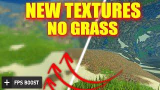 NO GRASS, TEXTURES (FPS BOOST) - Fallen