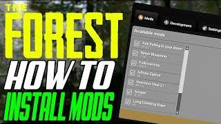 The Forest How To Install Mods & Ultimate Cheat Menu (ModAPI Tutorial)