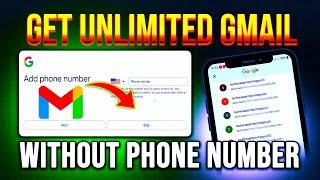 How to create UNLIMITED GMAIL ACCOUNTS without phone number Verification | Without OTP/SMS GMAILS