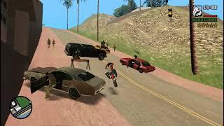 High-Speed Police Chase in GTA San Andreas