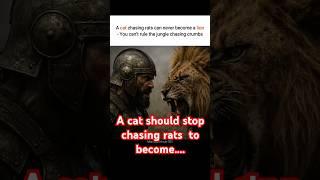 you can't rule the jungle chasing crumbs #shorts​​ #motivation​​ #quotes​​ #life​​
