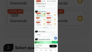How to recharge BIGO LIVE? TOP UP diamonds using Bitcoin, Crypto,and USDT on BuffGet.com #bigolive