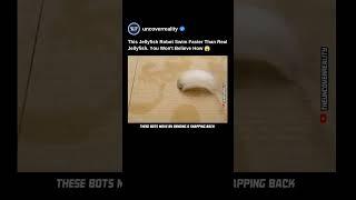 This Jellyfish Robot Swim Faster Than Real Jellyfish. You Won't Believe How #robot #shorts #robotics