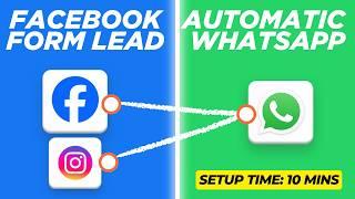 Facebook Lead Ads to WhatsApp Automation with Zapier and Make using WhatsAble