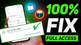 How to Fix Can't Use this Folder  Can't Use this Folder | Fix can't use this Folder