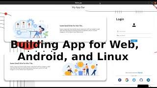 Android, Web, and Desktop Linux App Demo using Flutter