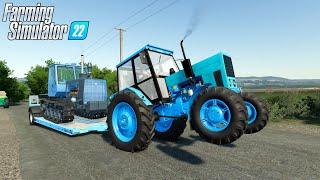 Farming Simulator 22 - Overload With a T-150 Crawler Tractor