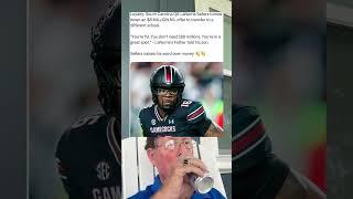 South Carolina QB LaNorris Sellers Turned Down an $8 Million to Transfer to a Different School.