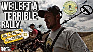 We Left A Terrible Rally | For Silver On A Friends Permission | Metal Detecting UK | #viralvideo