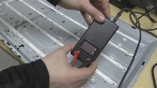 классный прибор для проверки LED (светодиодной) подсветки телевизора своими руками