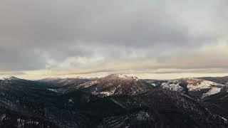 Carpathian Mountains Cinematic 4K Mavic Air 2 - Drone Video | Карпаты зимой с высоты птичьего полета