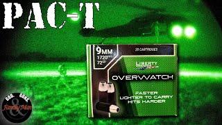 Liberty Ammunition OVERWATCH Review and Testing (72 gr. 9mm barrier-blind bullets)