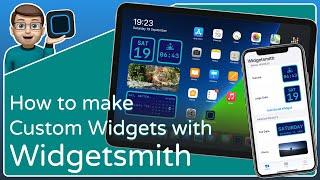 Make Custom Widgets with Widgetsmith on iPad + iPhone