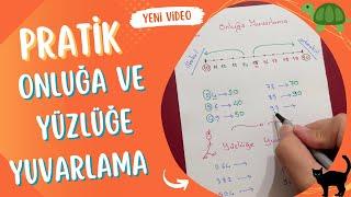 PRATİK ONLUĞA VE YÜZLÜĞE YUVARLAMA