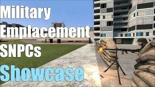 Military Emplacement SNPCs Showcase | Garry's Mod