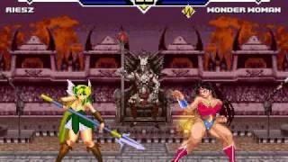 TK's Random Mugen Battle #576 - Riesz VS Wonder Woman