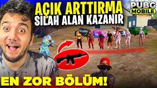 HIZLI OLAN! SİLAHI ALAN KAZANIR! PUBG Mobile Açık Arttırma