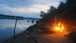 Это ПРОВАЛ!Рыбалка с ночёвкой с закидушками!Выезд на хищника, она как дурная! Советую к просмотру!