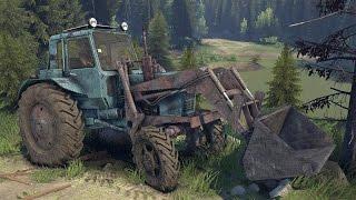 SpinTires обзор мода ( МТЗ-82 ) Отлично!