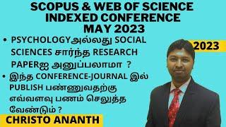 Christo Ananth - Scopus & Web of Science Indexed Conference - May 2023 - ICSIE-2023 - Tamil