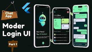 Flutter Chat App UI | Part #1