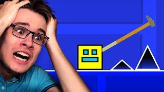 Это Getting Over It в Geometry Dash!