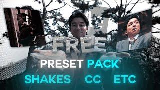 FREE PRESET PACK AFTER EFFECTS | CC + SHAKES + EFFECTS AND BONUS