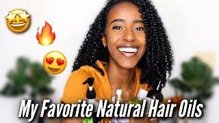 My Favorite Natural Hair Oils + How I Use Them! | Lydia Tefera