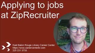 How to Use ZipRecruiter for the Job Search