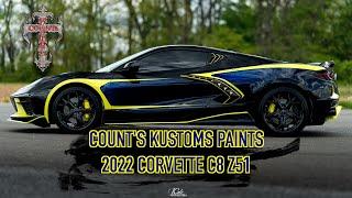 Count’s Kustoms Reveals a Corvette C8 Paint Job