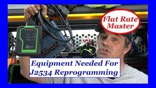 Equipment Needed for J2534 Reprograming