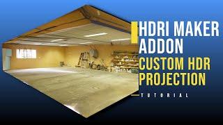 HDRi Maker Addon - Custom Dome Projection Tutorial