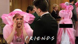 Rachel Shows Her Butt at a Wedding | Friends