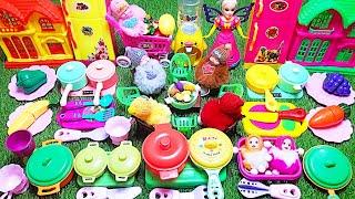 6 Minutes Satisfying With Unboxing Hello Kitty Kitchen Set | ASMR | kitchen set toys cooking video