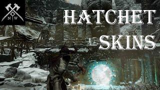 New World Hatchet Skin Showcase (Transmog)