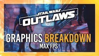 Star Wars: Outlaws | Every Setting Tested | Graphics Breakdown & Performance