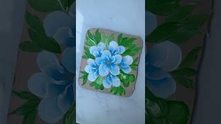 Easy Flower Painting #art #painting #flowers #trending