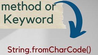 js method or function # String.fromCharCode ()#execute value Unicode#codexClass