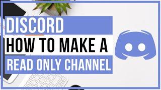 How To Make Discord Channel Read Only /// Rules And Announcement Channels