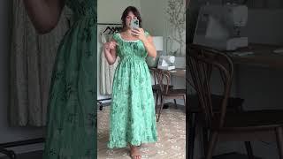 Sadie dress try on
