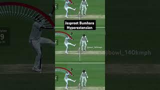 Jaspreet Bumhara uses more pace with Hyperextension in his bowling action #fastbowling#cricket#