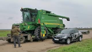 Доставили клієнту комбайн John Deere 9640 WTS (Миколаївська обл.)