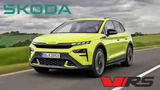 Škoda Elroq RS  -  driving, interior