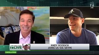 Tennis Channel Live: Roddick Weighs in on Fan-Free Concept, Top 10 Male Players of All Time