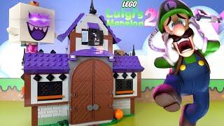 We made LEGO Luigi's Mansion 2! Can Luigi save Mario and Toad from King Boo? Mario Odyssey story